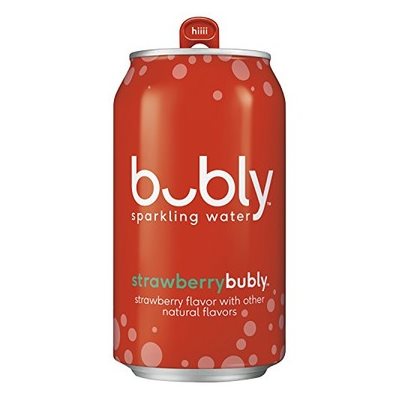 Bubly eau pétillante fraise 355ml