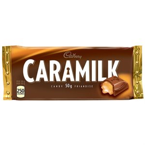 Chocolat caramilk 50g.