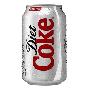 Coca-Cola diète canette 355ml.