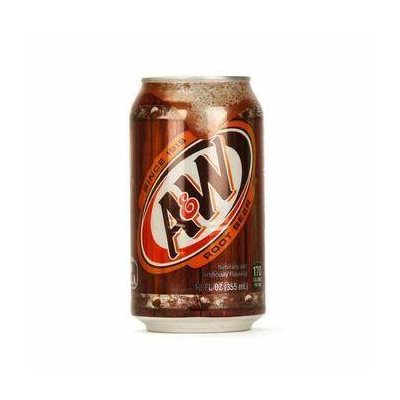 Root beer a&w Canette 355ml.