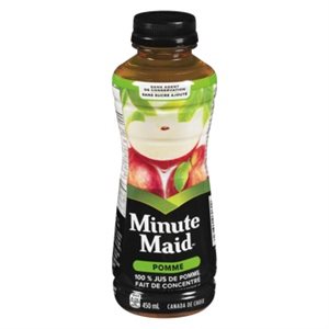 Minute maid pomme bouteille 450ml.