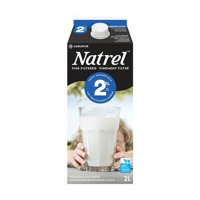 Natrel lait 2% 2 litres